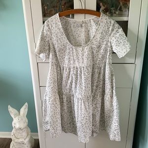 A new day sz XS babydoll lightweight summer dress euc